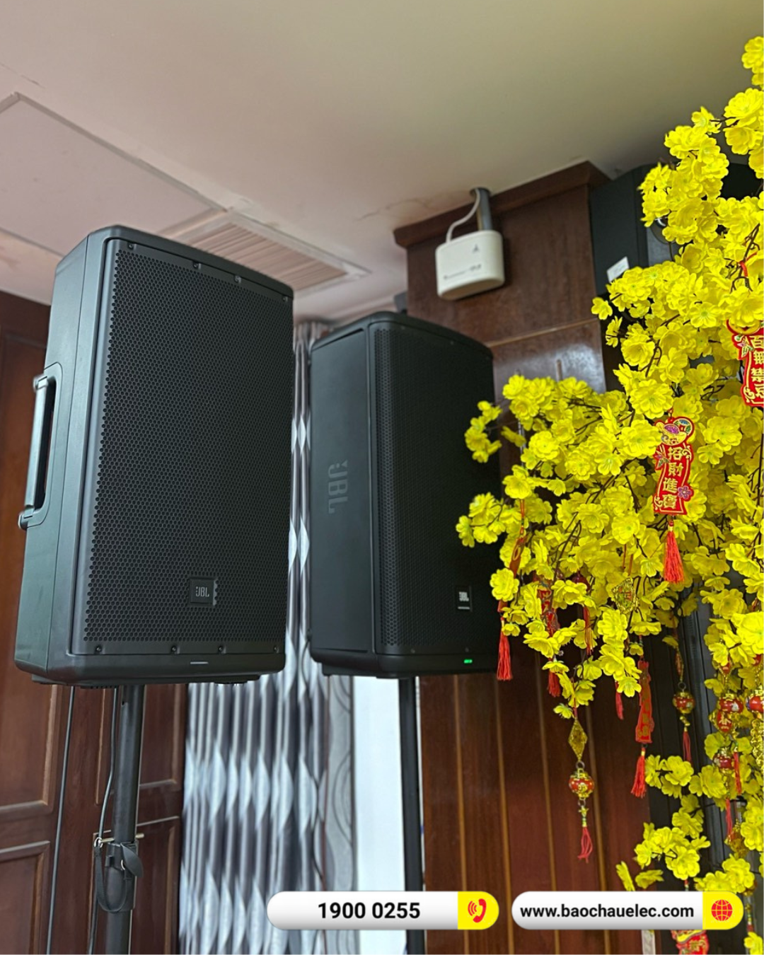 Lắp đặt hệ thống &acirc;m thanh JBL hơn 71 tr cho ủy ban Điện Lực th&agrave;nh phố Cần Thơ