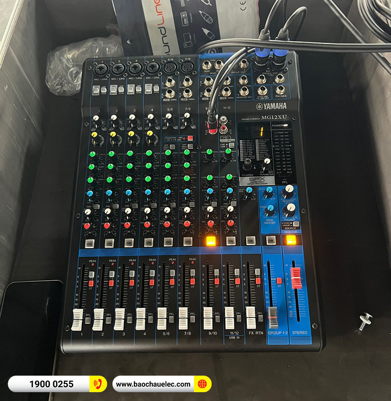 Lắp đặt d&agrave;n &acirc;m thanh hội trường Audiocenter