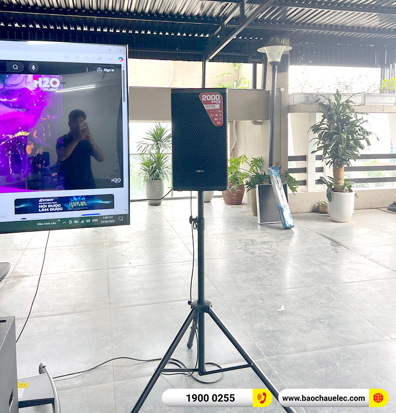 Lắp đặt d&agrave;n &acirc;m thanh hội trường Audiocenter