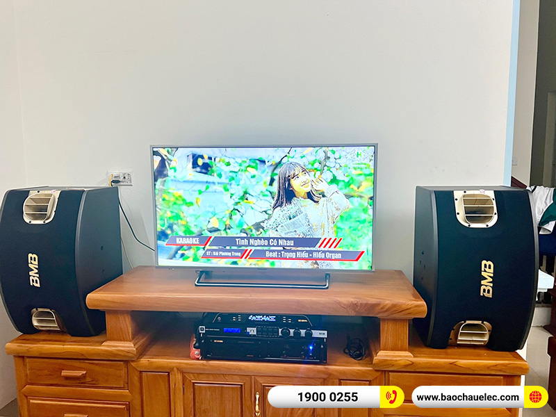 Lắp đặt d&agrave;n karaoke BMB
