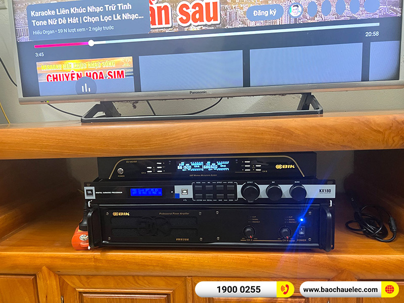 Lắp đặt d&agrave;n karaoke BMB