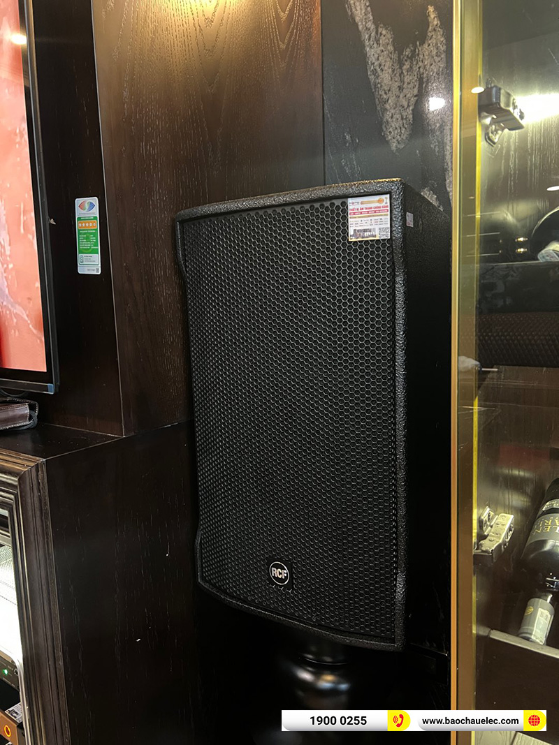 lắp đặt d&agrave;n karaoke RCF cho kh&aacute;ch h&agrave;ng tại H&agrave; Nội