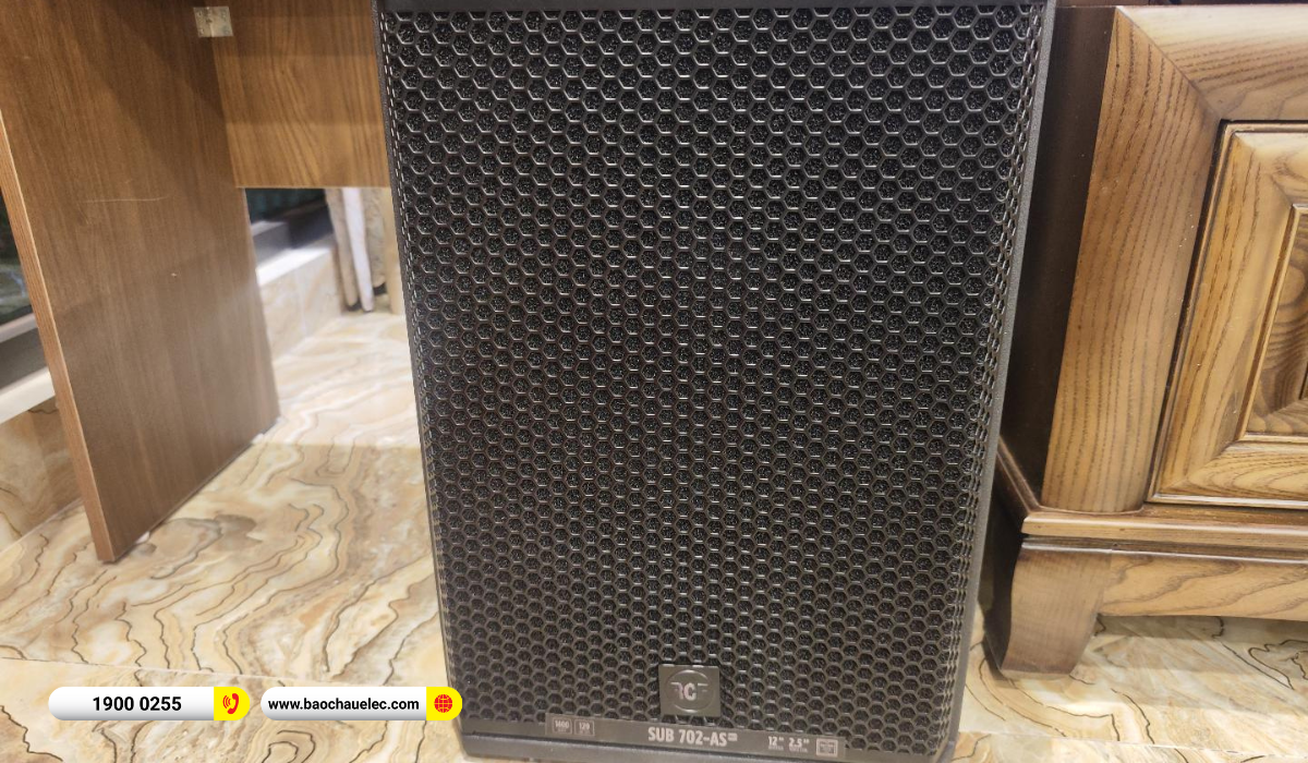 Lắp đặt d&agrave;n karaoke RCF hơn 154tr cho chị Linh tại H&agrave; Nội