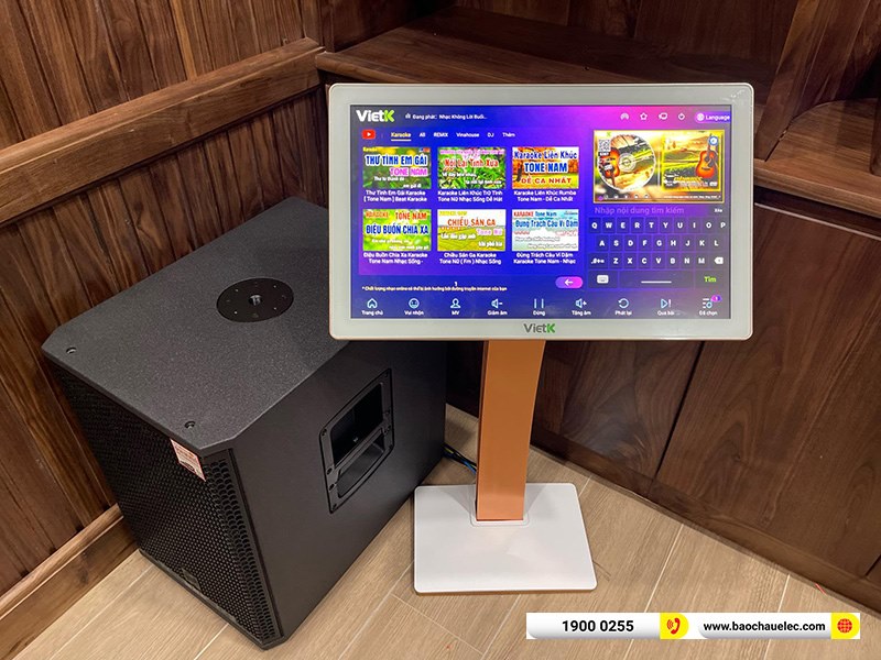 Lắp đặt d&agrave;n &acirc;m thanh karaoke RFC