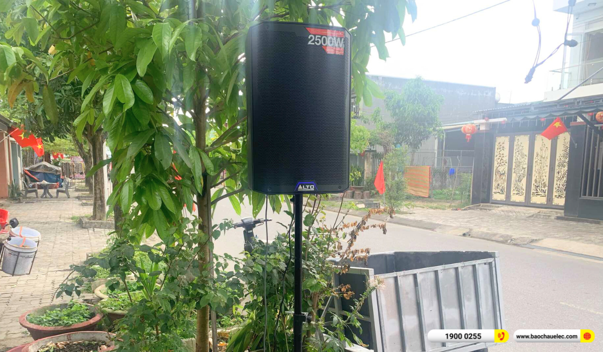Lắp đặt dàn karaoke Alto gần 52tr cho anh Cảnh tại Đà Nẵng