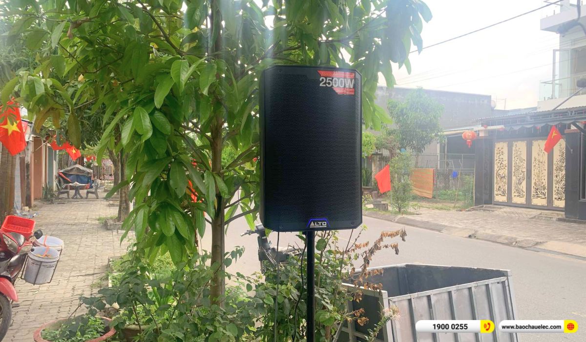 Lắp đặt dàn karaoke Alto gần 52tr cho anh Cảnh tại Đà Nẵng
