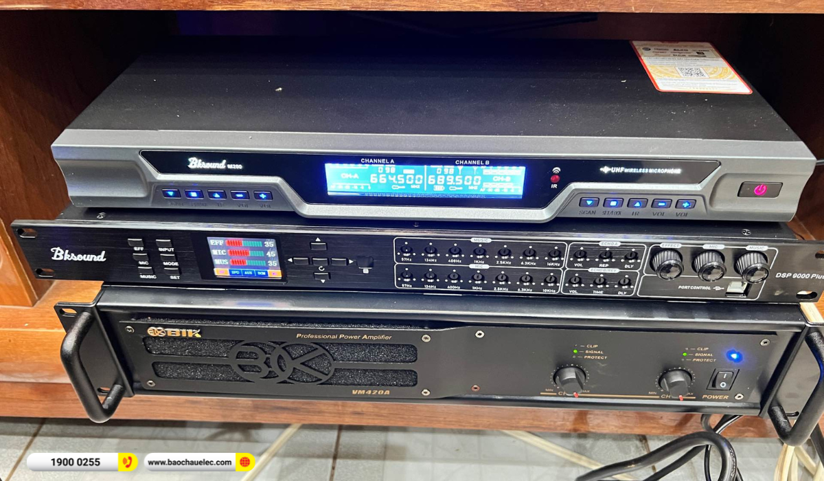 Lắp đặt d&agrave;n karaoke Alto gần 25tr cho anh Ch&iacute;n tại Đắk Lắk