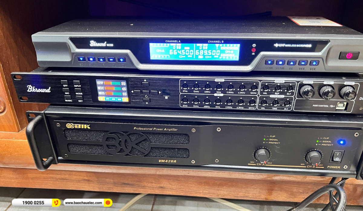 Lắp đặt d&agrave;n karaoke Alto gần 25tr cho anh Ch&iacute;n tại Đắk Lắk