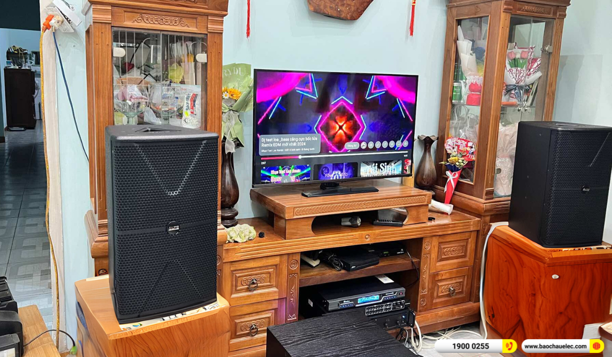 Lắp đặt d&agrave;n karaoke Alto gần 25tr cho anh Ch&iacute;n tại Đắk Lắk