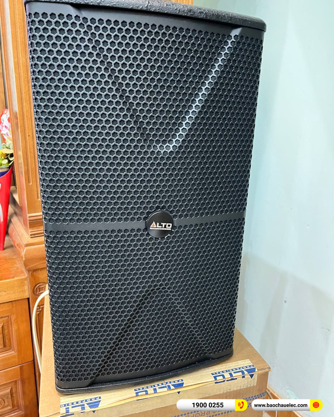 Lắp đặt d&agrave;n karaoke Alto gần 25tr cho anh Ch&iacute;n tại Đắk Lắk