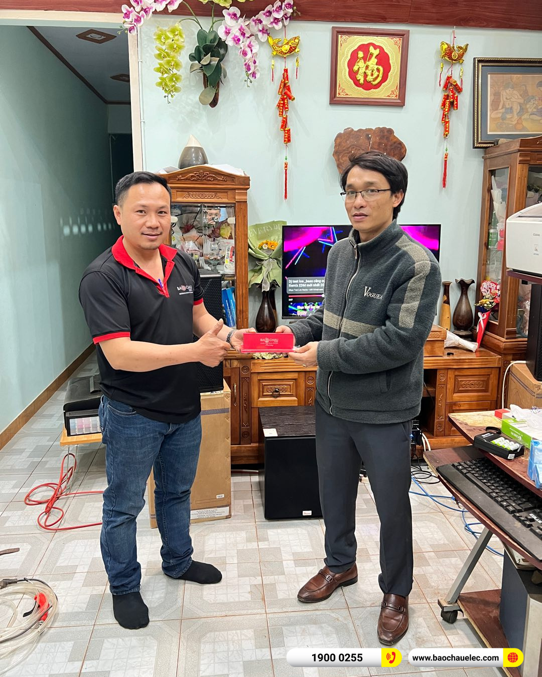 Lắp đặt d&agrave;n karaoke Alto gần 25tr cho anh Ch&iacute;n tại Đắk Lắk