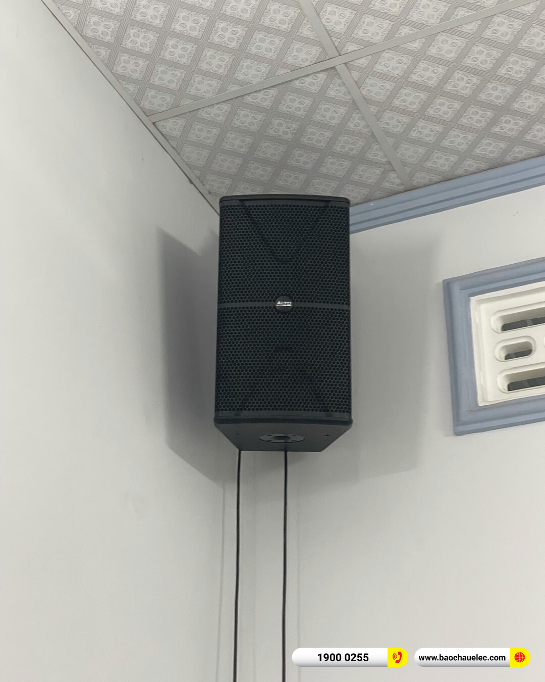 Lắp đặt dàn karaoke Alto gần 28tr cho anh Duyên tại TP HCM