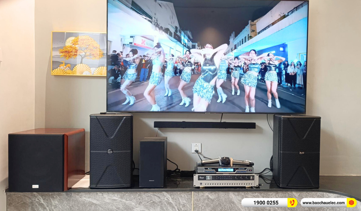 Lắp đặt d&agrave;n karaoke Alto hơn 24tr cho anh Ho&agrave;ng tại TP HCM
