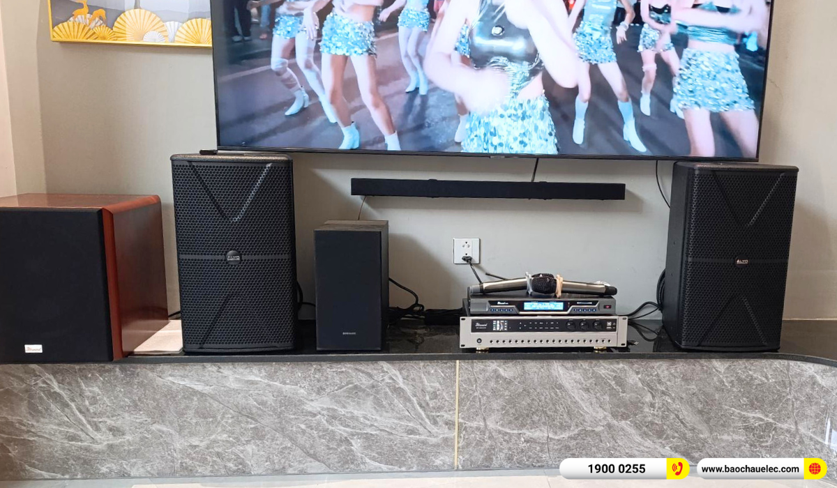 Lắp đặt d&agrave;n karaoke Alto hơn 24tr cho anh Ho&agrave;ng tại TP HCM