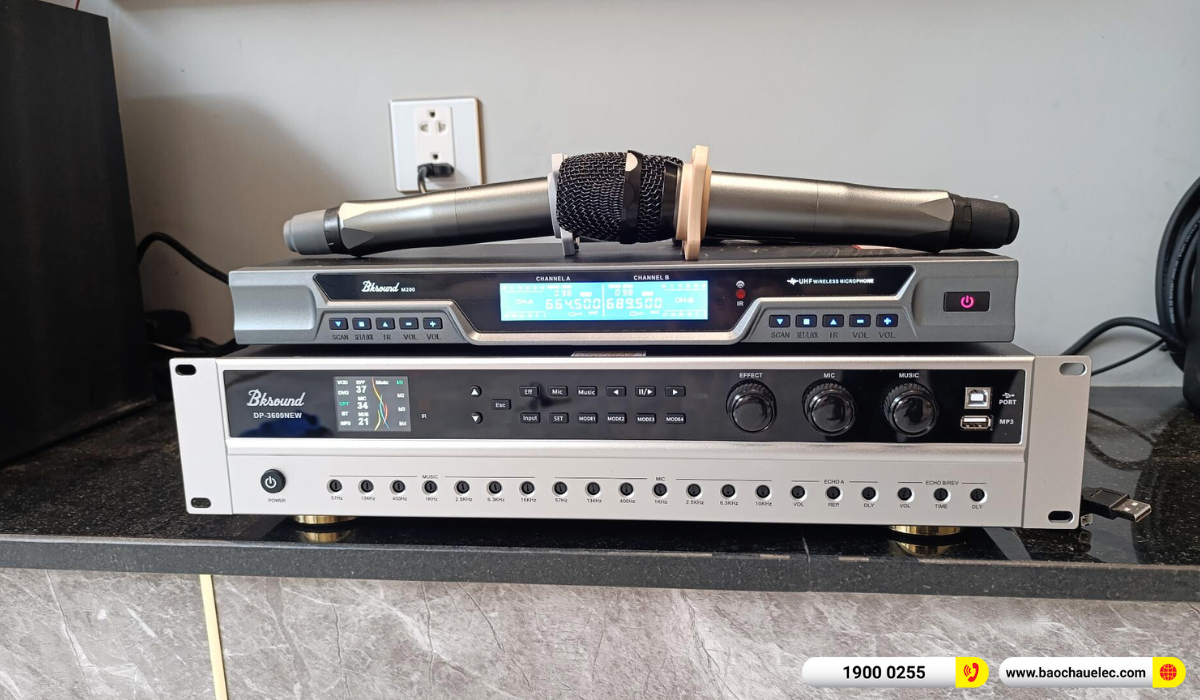 Lắp đặt d&agrave;n karaoke Alto hơn 24tr cho anh Ho&agrave;ng tại TP HCM