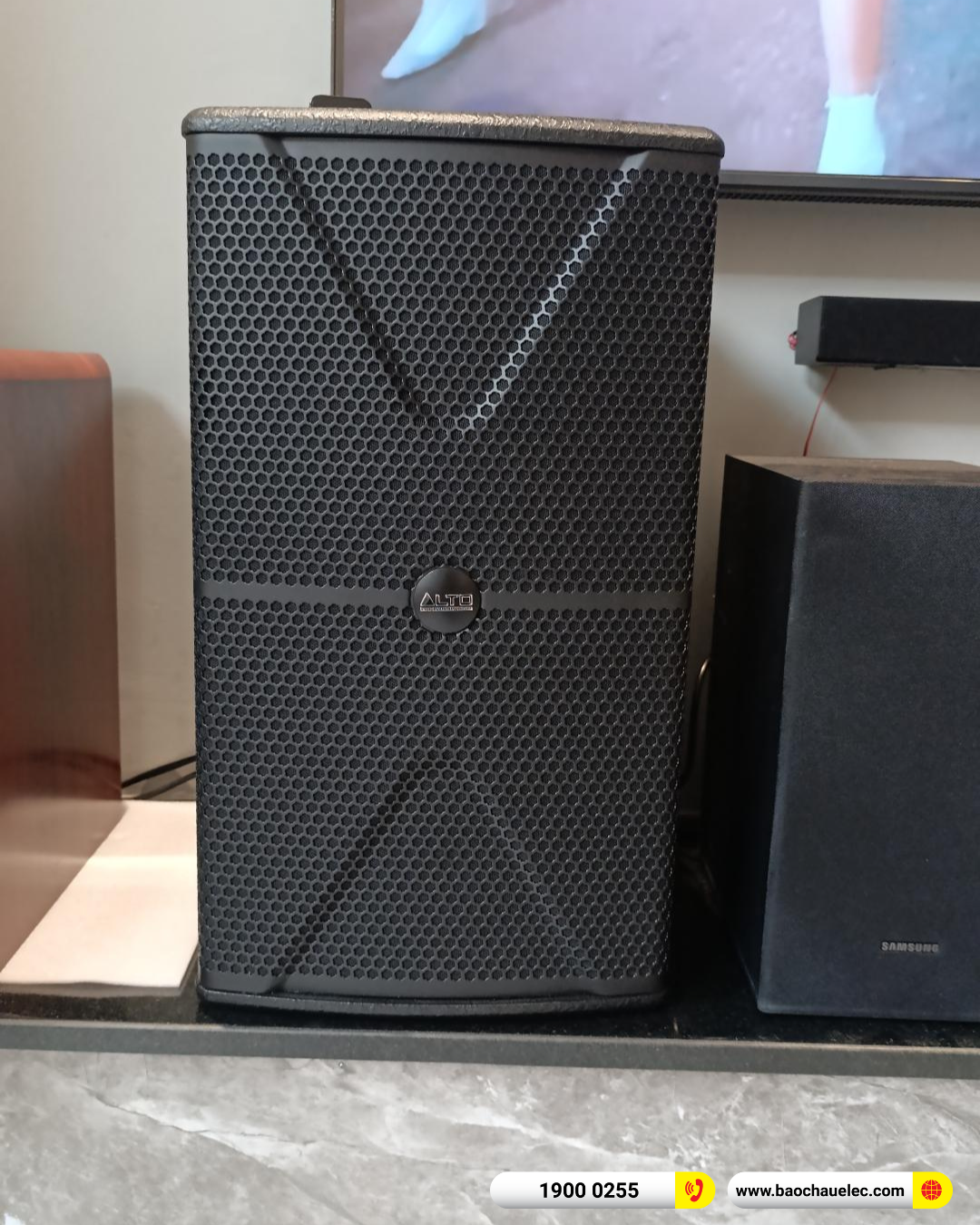 Lắp đặt d&agrave;n karaoke Alto hơn 24tr cho anh Ho&agrave;ng tại TP HCM