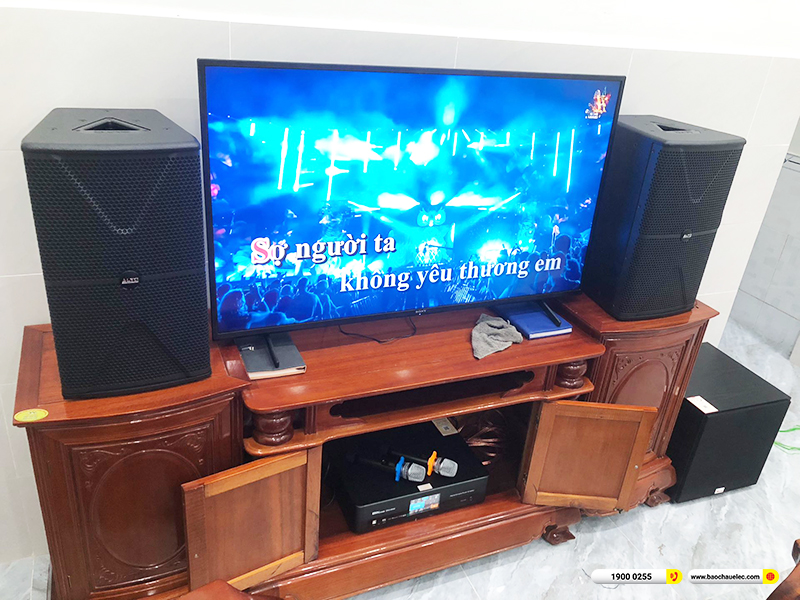 Lắp đặt d&agrave;n karaoke Alto hơn 22tr cho anh Ngọc ở B&igrave;nh Dương 
