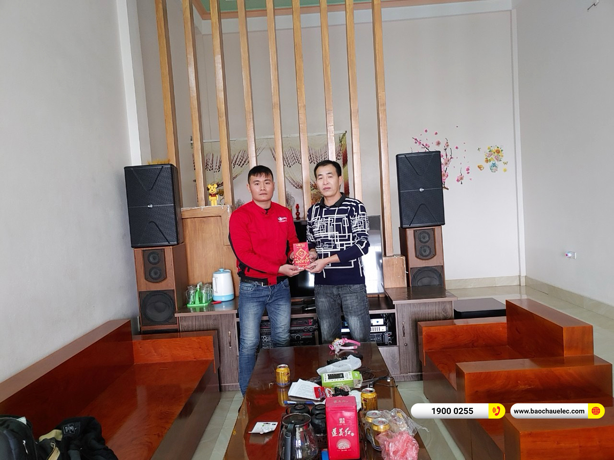 Lắp đặt d&agrave;n karaoke Alto hơn 34tr cho anh Phong ở Thanh H&oacute;a