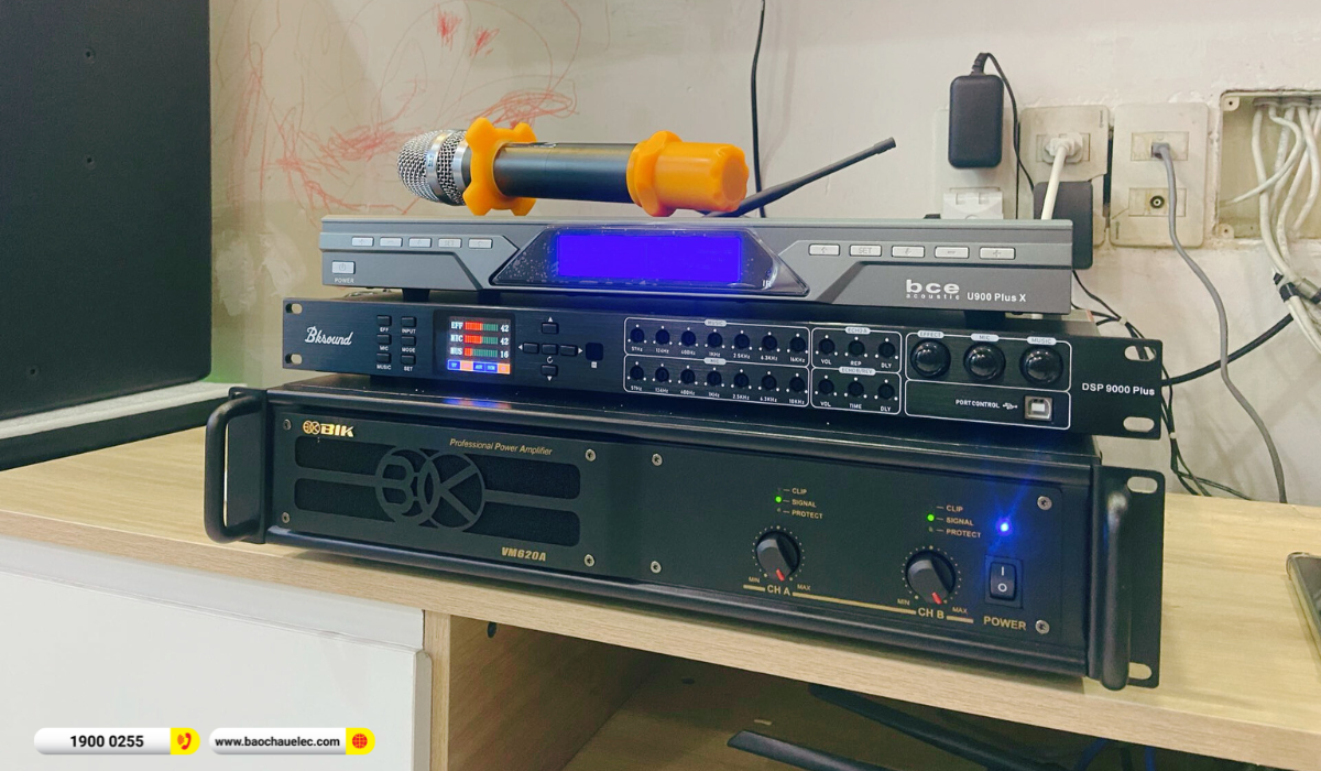 Lắp đặt đ&agrave;n karaoke Alto gần 32tr cho anh Phong tại TP HCM