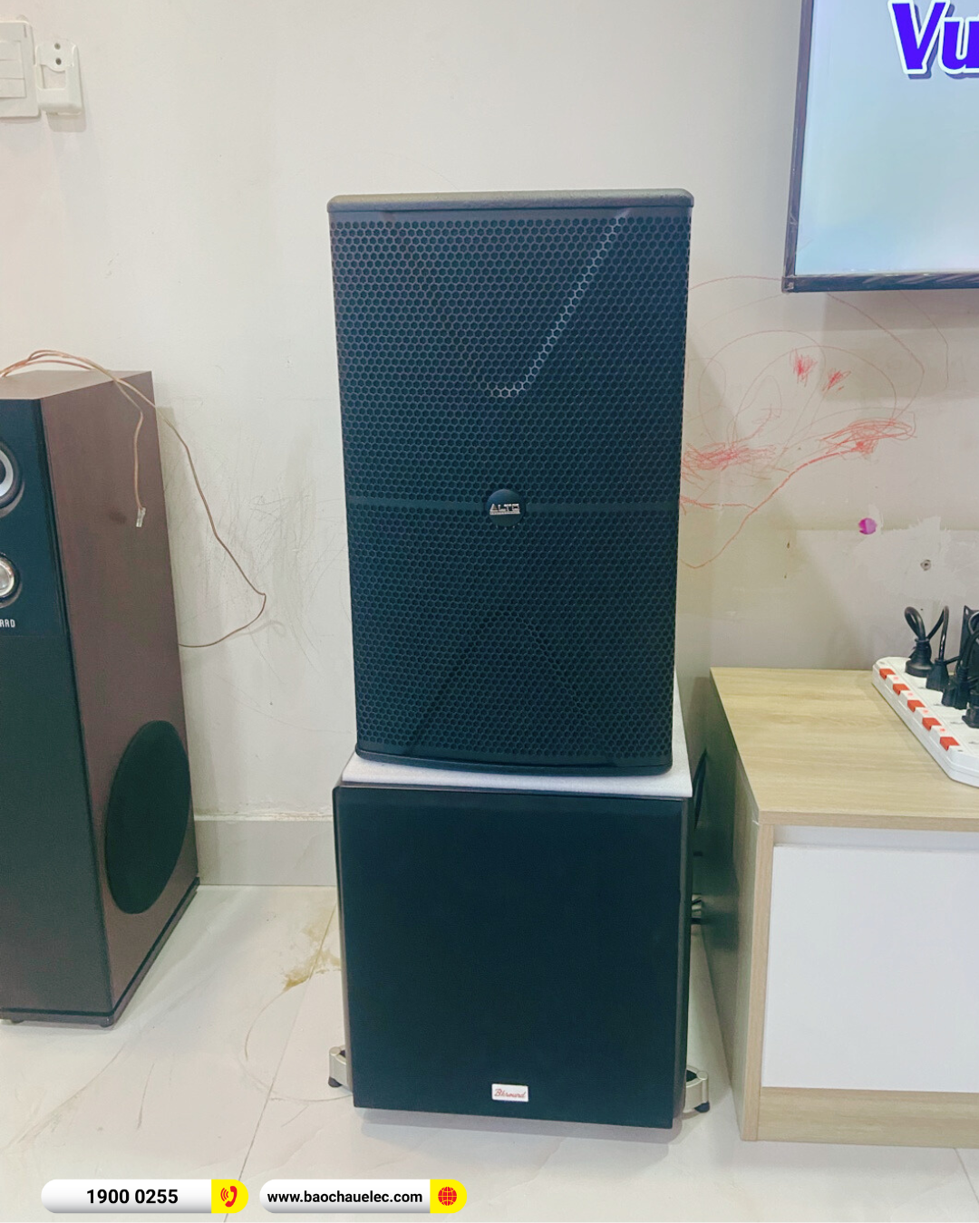Lắp đặt đ&agrave;n karaoke Alto gần 32tr cho anh Phong tại TP HCM