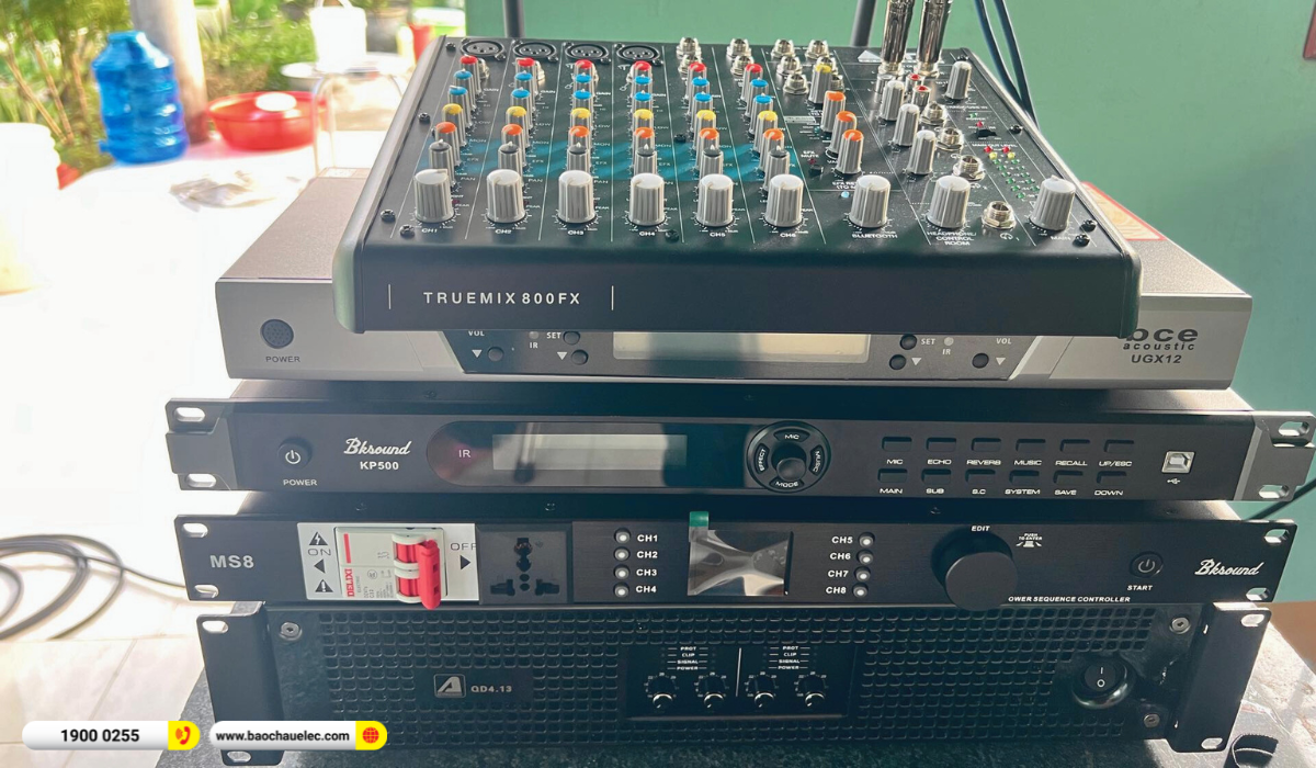 Lắp đặt dàn karaoke Alto hơn 68tr cho anh Sơn tại Phú Yên