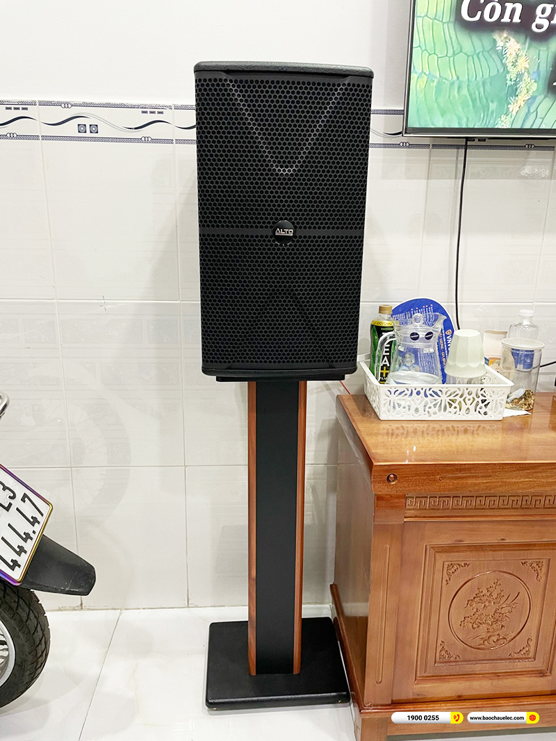 Lắp đặt d&agrave;n karaoke Alto gần 24tr cho anh Tấn ở TPHCM
