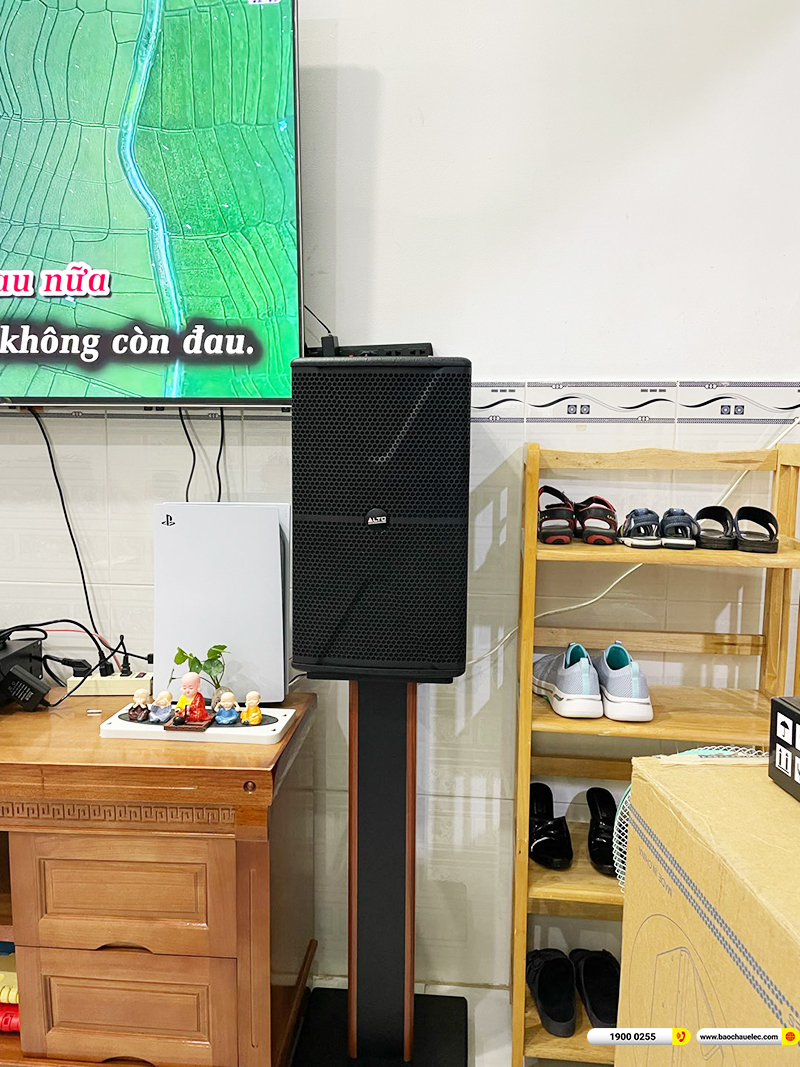 Lắp đặt d&agrave;n karaoke Alto gần 24tr cho anh Tấn ở TPHCM