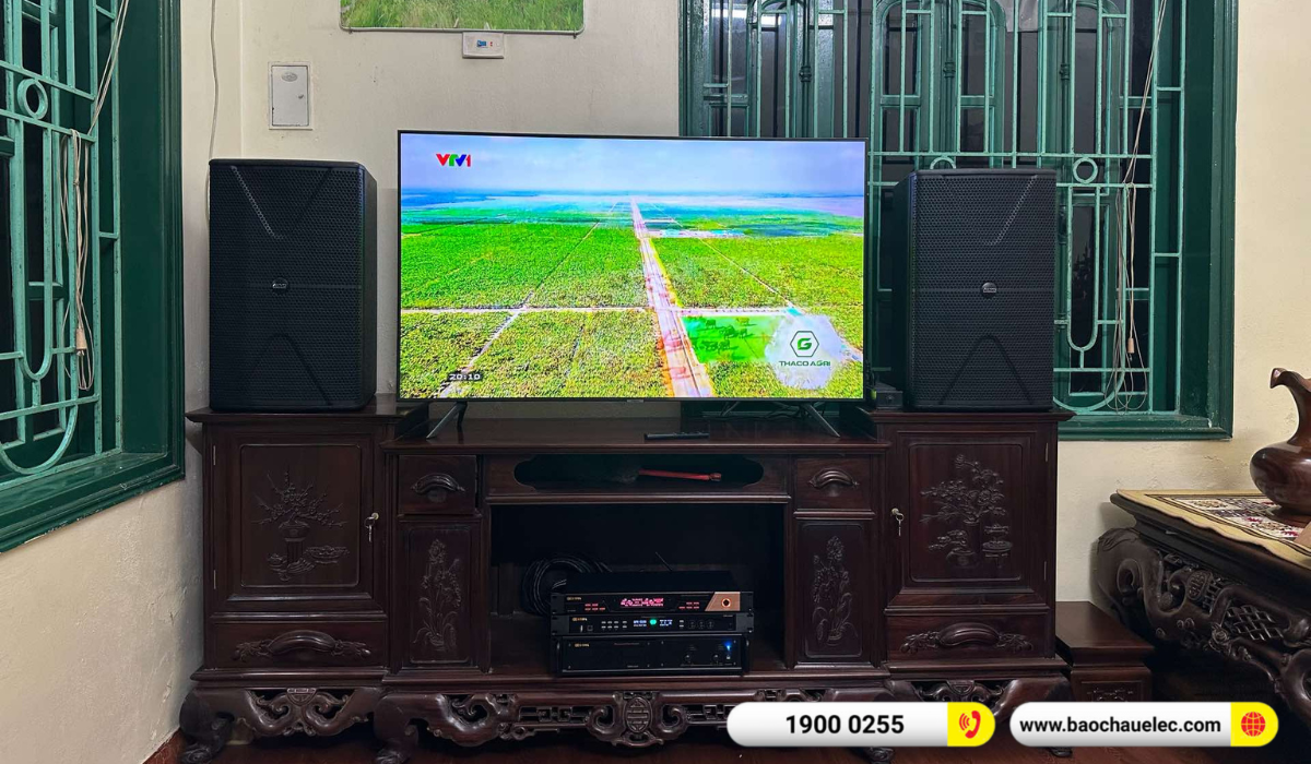 Lắp đặt dàn karaoke Alto hon 31tr cho anh Thịnh tại Hà Nội