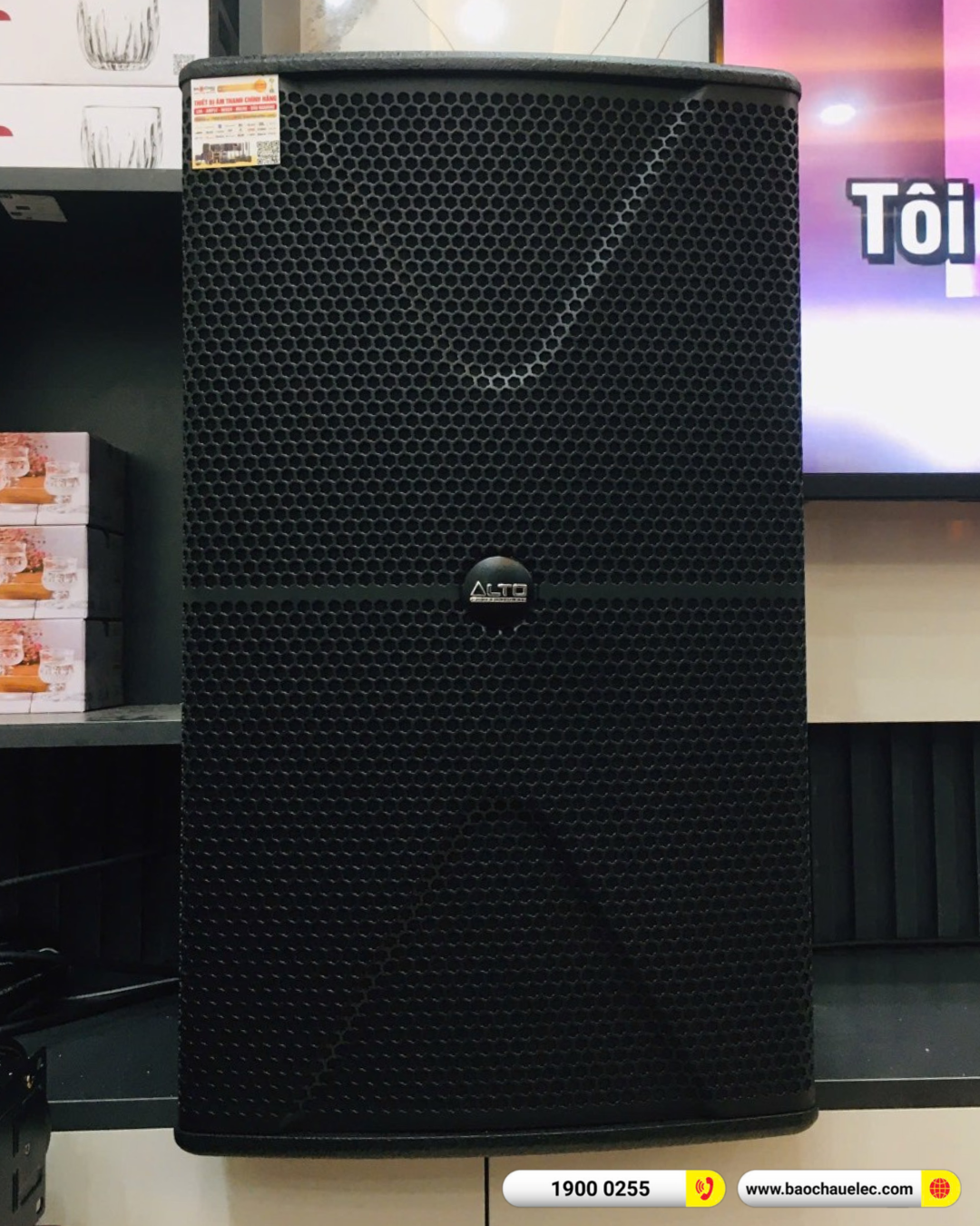 Lắp đặt d&agrave;n karaoke Alto hơn 54tr cho anh T&ograve;ng tại Bắc Ninh