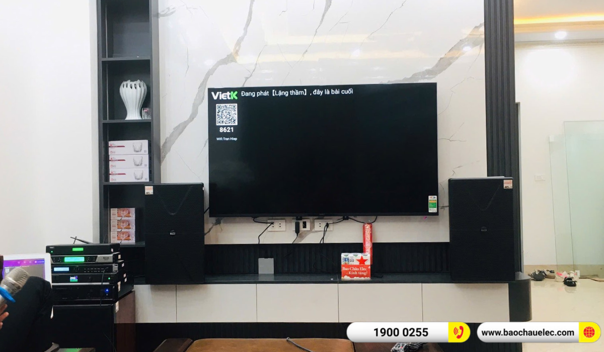 Lắp đặt d&agrave;n karaoke Alto hơn 54tr cho anh T&ograve;ng tại Bắc Ninh