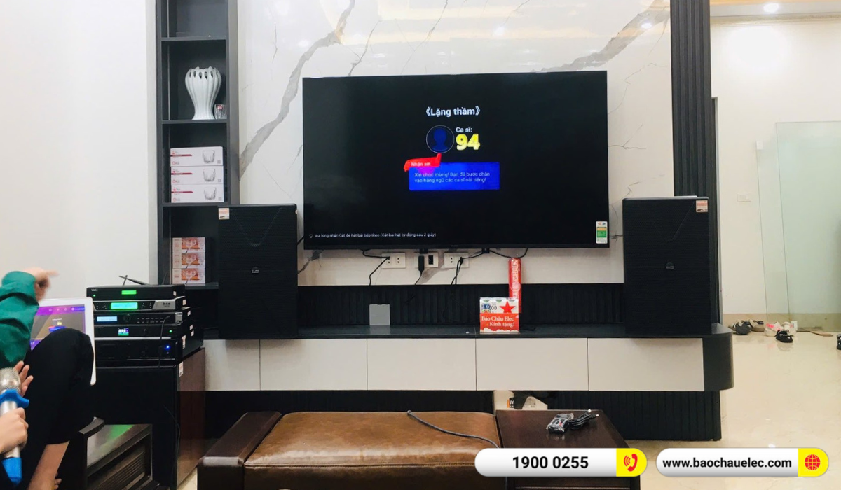 Lắp đặt d&agrave;n karaoke Alto hơn 54tr cho anh T&ograve;ng tại Bắc Ninh