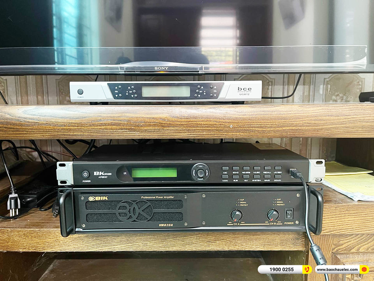  Lắp đặt d&agrave;n karaoke Alto gần 36tr cho anh Vịnh ở H&agrave; Nội