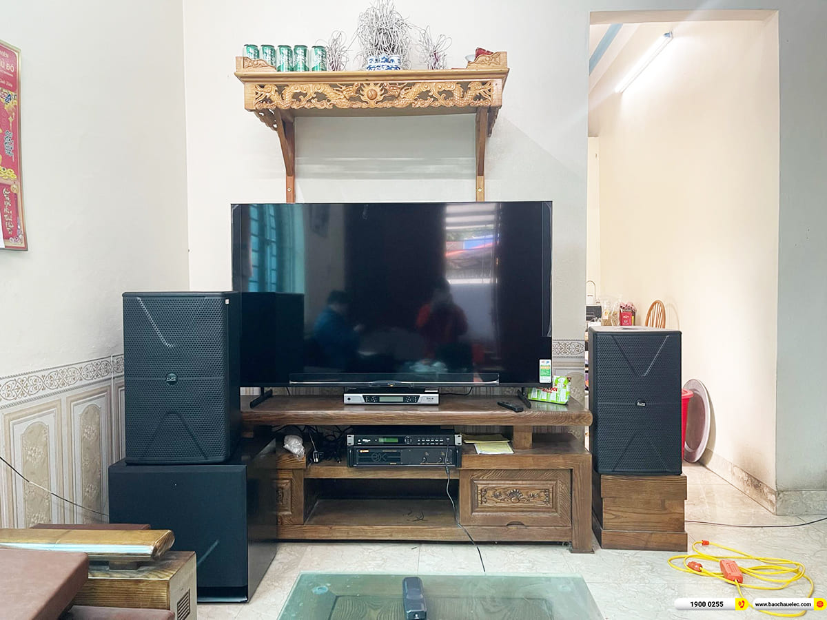  Lắp đặt d&agrave;n karaoke Alto gần 36tr cho anh Vịnh ở H&agrave; Nội