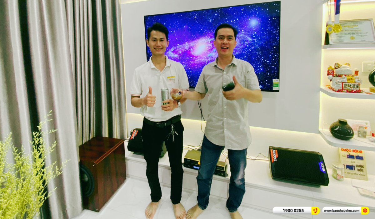 Lắp đặt d&agrave;n karaoke Alto hơn 31tr cho chị &Aacute;nh Huy tại TP HCM