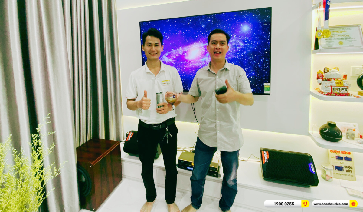 Lắp đặt d&agrave;n karaoke Alto hơn 31tr cho chị &Aacute;nh Huy tại TP HCM
