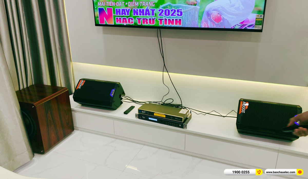 Lắp đặt d&agrave;n karaoke Alto hơn 31tr cho chị &Aacute;nh Huy tại TP HCM