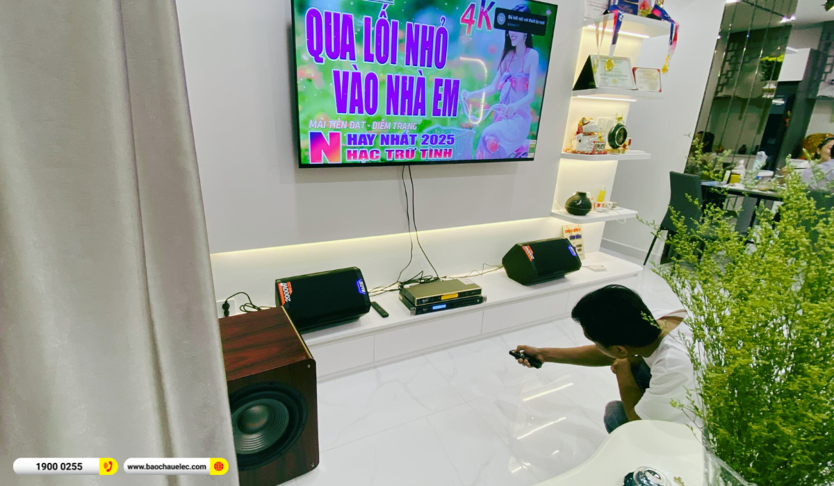 Lắp đặt d&agrave;n karaoke Alto hơn 31tr cho chị &Aacute;nh Huy tại TP HCM