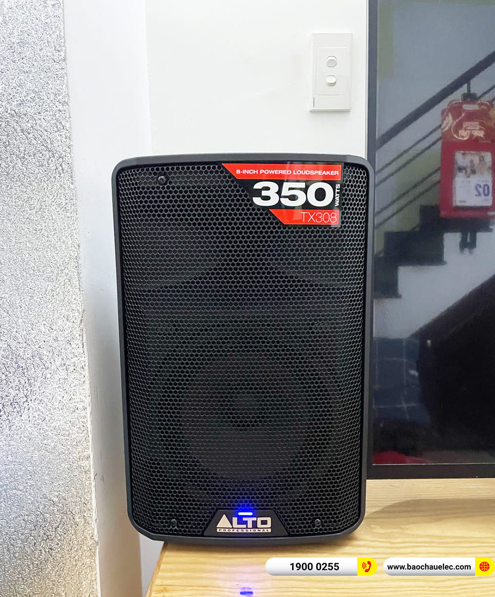 Lắp đặt dàn karaoke Alto gần 12tr cho chú Đôn ở TPHCM