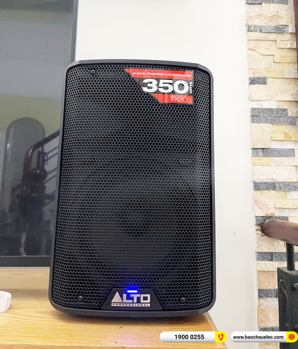 Lắp đặt dàn karaoke Alto gần 12tr cho chú Đôn ở TPHCM