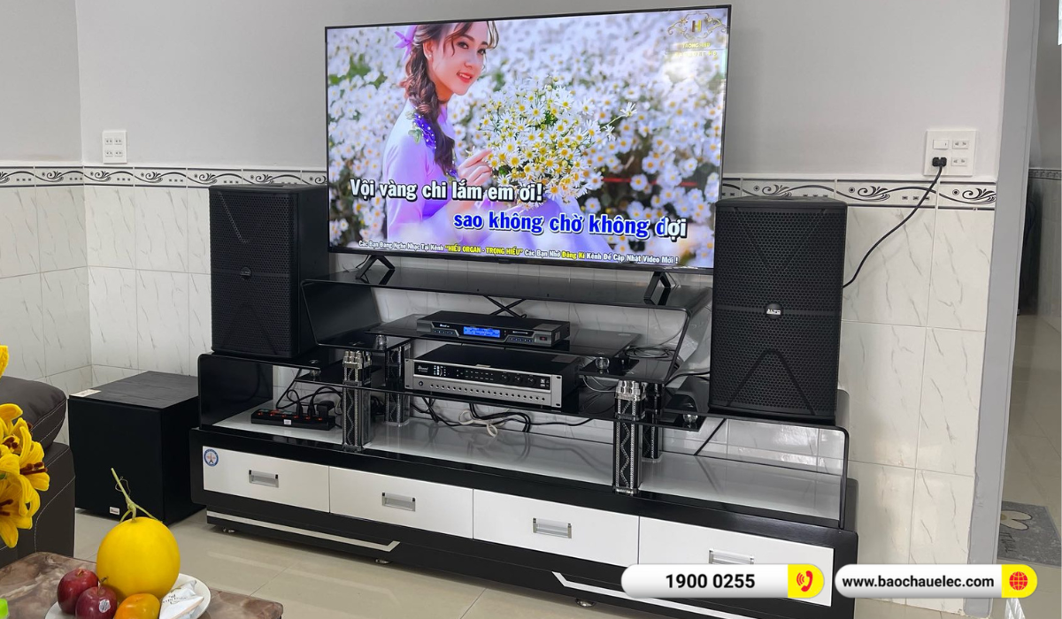 Lắp đặt d&agrave;n karaoke Alto hơn 22tr cho anh Tuấn tại An Giang