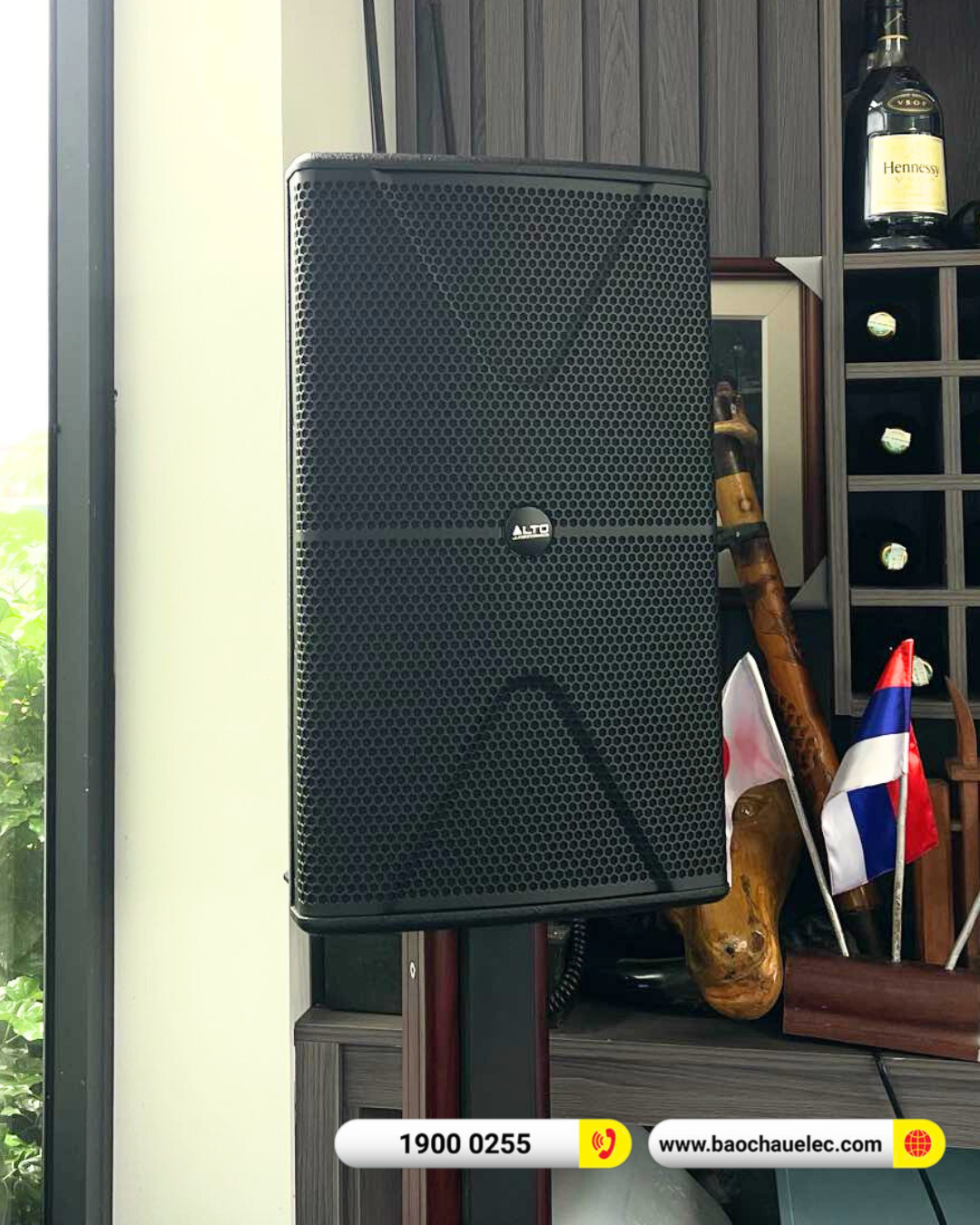 Lắp đặt d&agrave;n karaoke Alto hơn 25tr cho anh Hồng tại Vĩnh Long