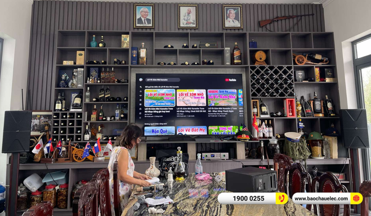 Lắp đặt d&agrave;n karaoke Alto hơn 25tr cho anh Hồng tại Vĩnh Long