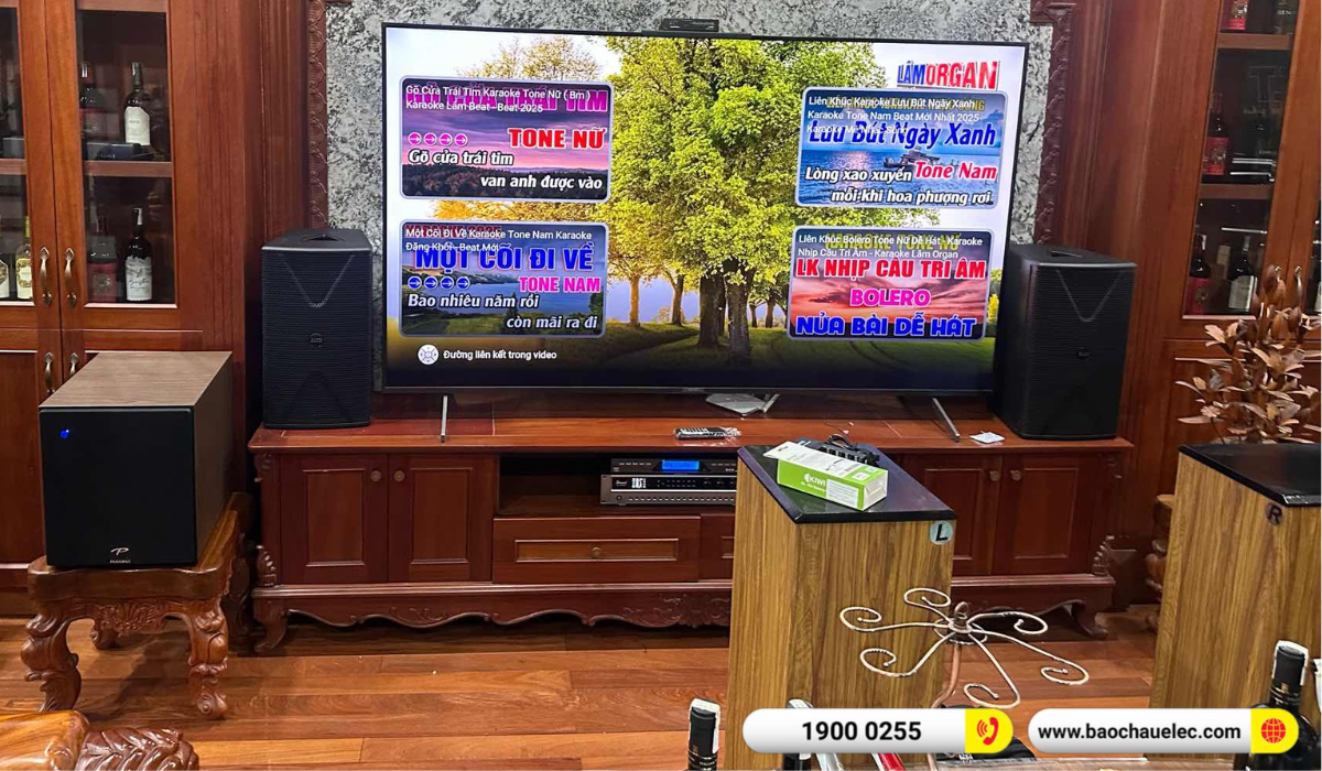 Lắp đặt d&agrave;n karaoke Alto hon 25tr cho anh Việt tại H&agrave; Nội