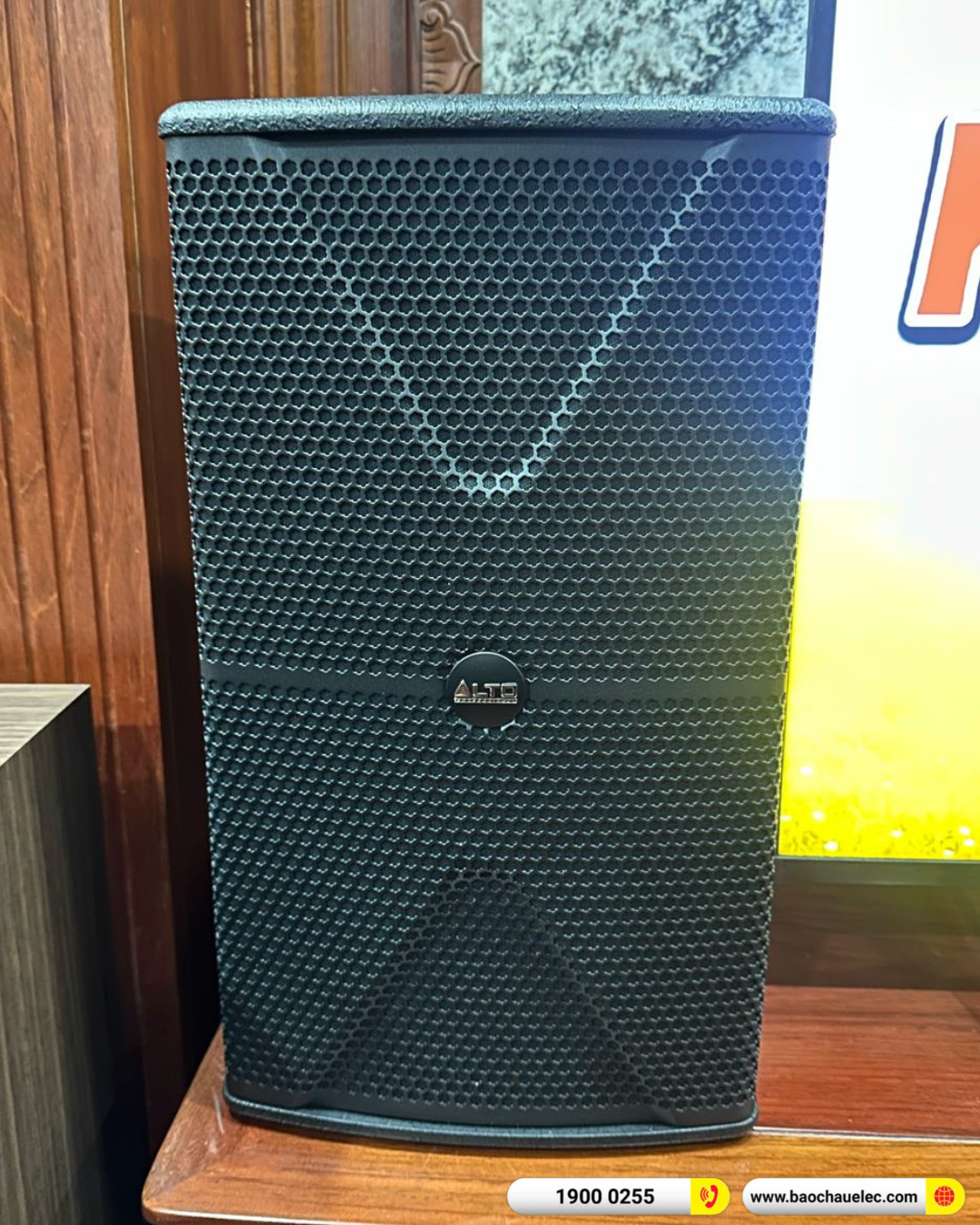Lắp đặt d&agrave;n karaoke Alto hon 25tr cho anh Việt tại H&agrave; Nội