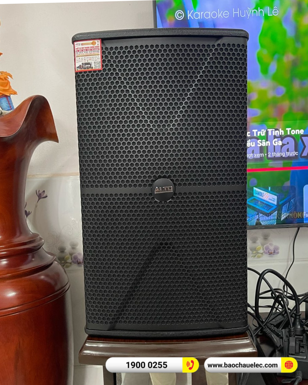 Lắp đặt d&agrave;n karaoke Alto hơn 26tr cho anh Ki&ecirc;n tại Đồng Nai