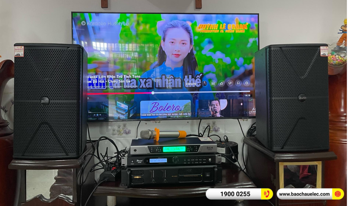Lắp đặt d&agrave;n karaoke Alto hơn 26tr cho anh Ki&ecirc;n tại Đồng Nai