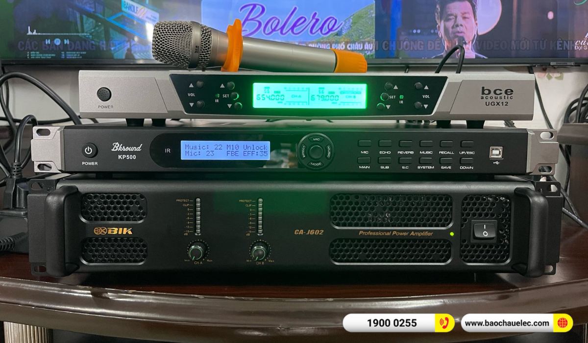Lắp đặt d&agrave;n karaoke Alto hơn 26tr cho anh Ki&ecirc;n tại Đồng Nai