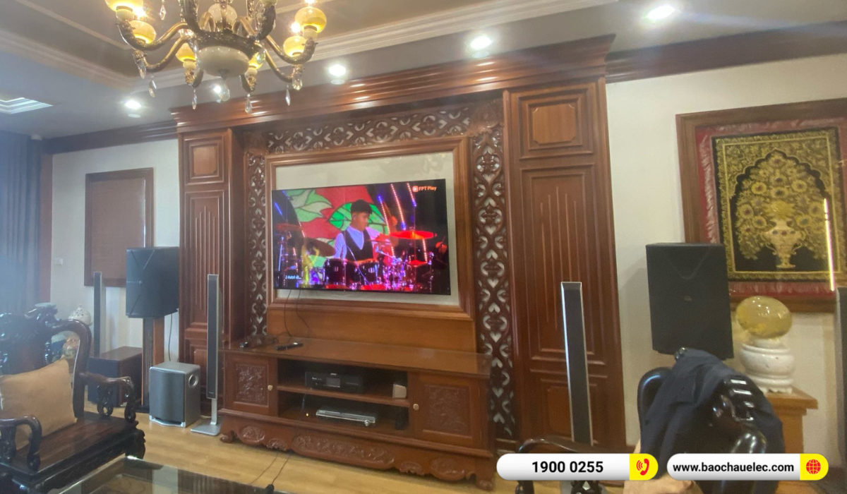Lắp đặt dàn karaoke Alto hơn 28tr cho anh Dũng tại Hải Phòng