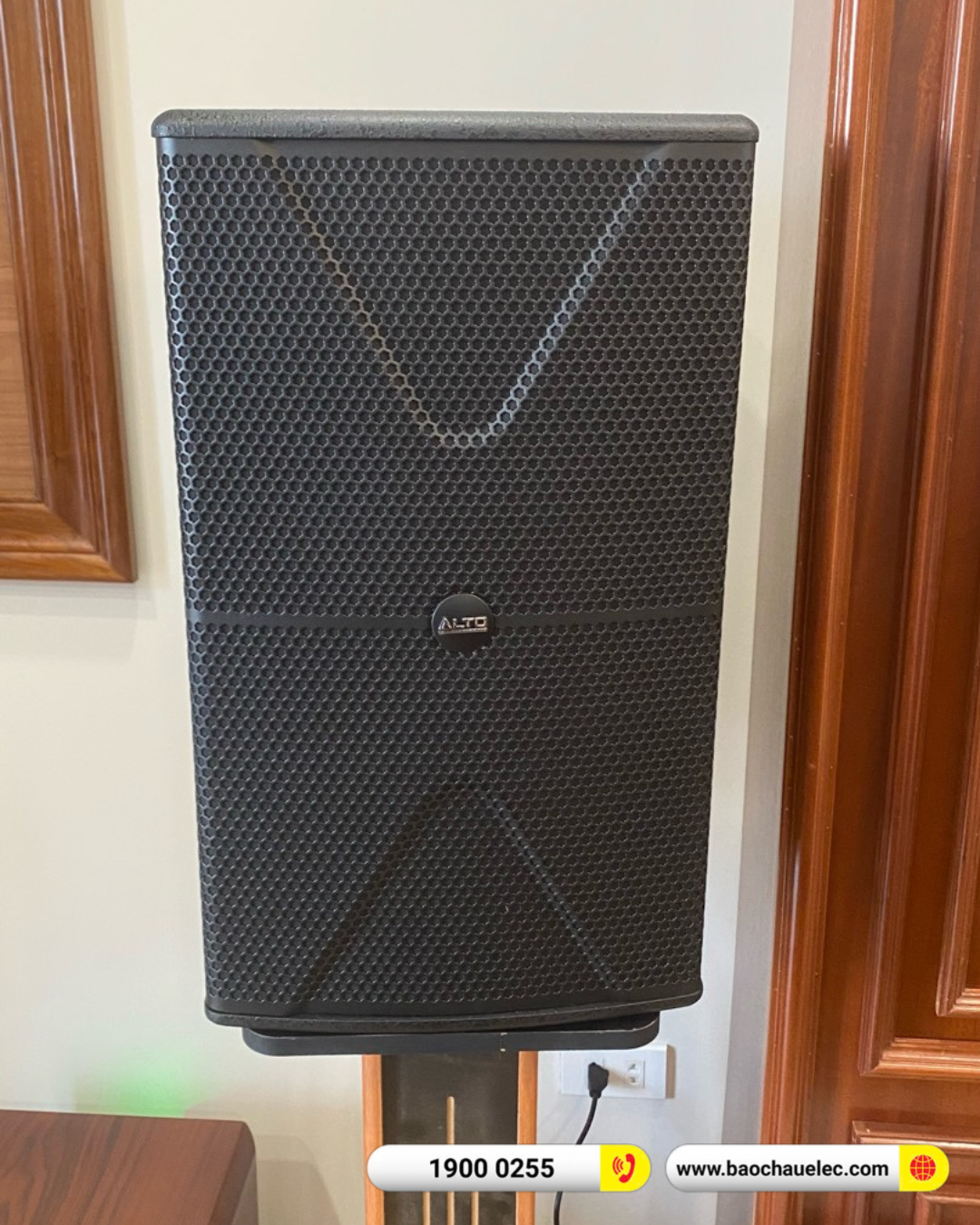 Lắp đặt dàn karaoke Alto hơn 28tr cho anh Dũng tại Hải Phòng