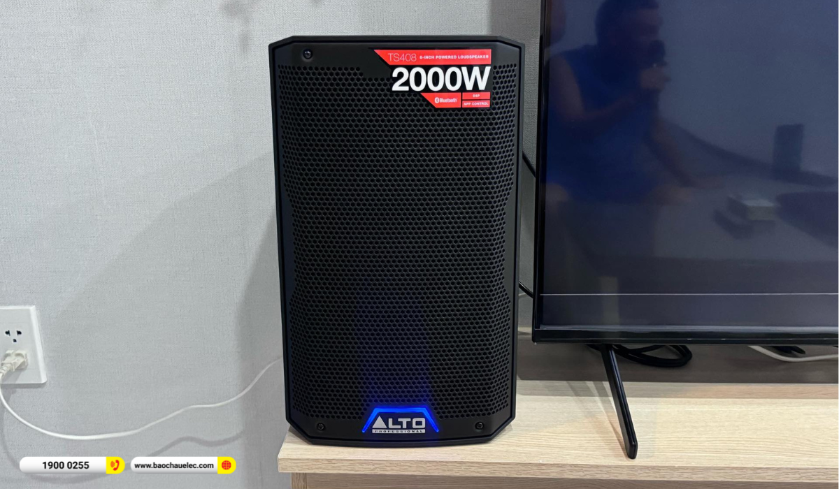 Lắp đặt d&agrave;n karaoke Alto hơn 30tr cho c&ocirc; Thanh tại TP HCM